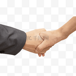 商务手势握手