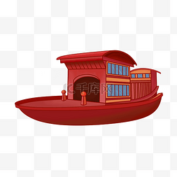 船只南湖红船