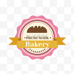面包店标签标志设计