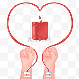 医院人物图片图片_公益活动献血献爱心人物