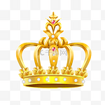 金色尊贵皇冠头冠
