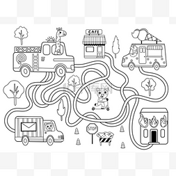 游戏正确图片_帮助消防车找到扑灭火灾的正确途