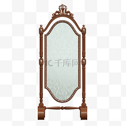 中式古代古风镜子