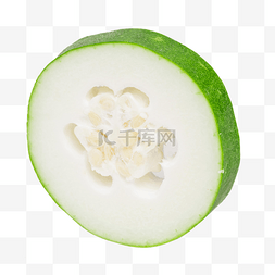 冬瓜图片_蔬菜食材切开冬瓜