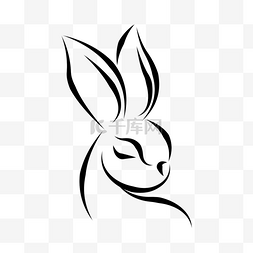 兔兔logo图片_兔年兔子LOGO