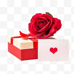 鲜花礼物盒图片_节日情人节礼物盒