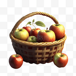 水果果篮图片_水果果篮瓜果果实
