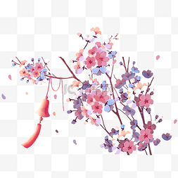 春天樱花风景粉色樱花
