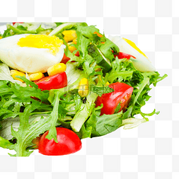 玉米沙拉沙拉图片_沙拉小番茄和鸡蛋