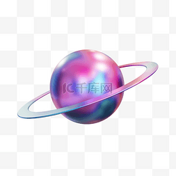 3d立体圆球图片_3DC4D立体酸性星球