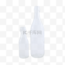 透明容器图片_玻璃瓶透明空瓶瓶子