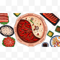 虾筷子图片_美食食物火锅聚餐