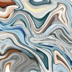 抽象大理石纹理图片_液体大理石纹理设计，彩色大理石