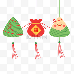 中国地方美食图片_端午节端午粽子吊饰