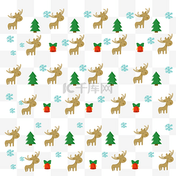 圣诞快乐麋鹿图片_圣诞圣诞节圣诞树麋鹿底纹