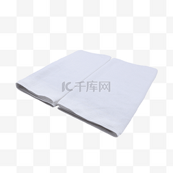 织物毛巾浴巾清洁白色