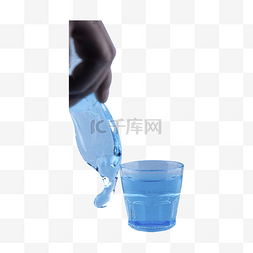 透明水杯液体无味无色水