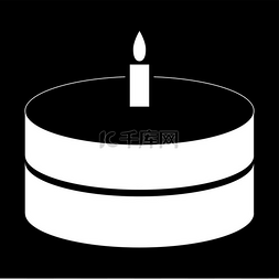 烘焙促销活动海报图片_带蜡烛图标的蛋糕 .. 带蜡烛图标