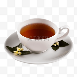 工夫红茶图片_卡通手绘茶饮红茶