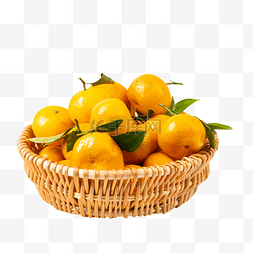 金秋沙糖桔图片_一筐沙糖桔小橘子