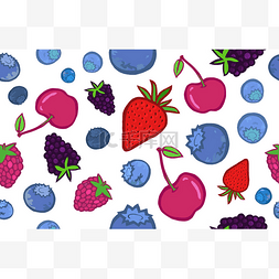 成熟黑莓图片_美味浆果