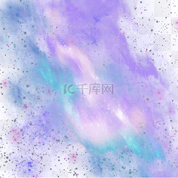紫色星海图片_紫色银河宇宙流星图案