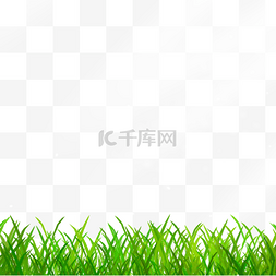春装饰图案图片_葱郁的草坪春天光效花卉边框