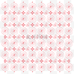 红色螺旋纹理图片_中式红色极简螺旋底纹