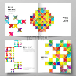 书的封面图片图片_方形设计双折小册子、杂志、传单