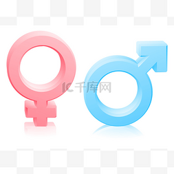 男人女人男性女性性别标志