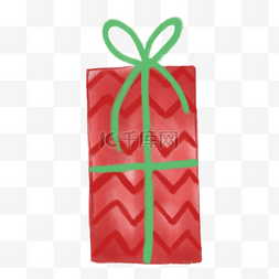 红色的立体方块图片_包装礼物新年节日图案创意