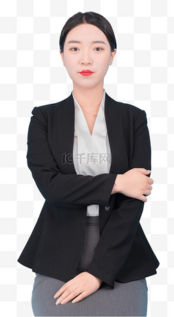 职业白领图片_商务女性美女办公室站立