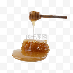 蜜蜡图片_甜点糖浆营养蜂蜜