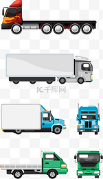 仿真装载运载卡车货车车辆