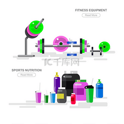 健身房锻炼图片_健身房设计理念与健身器材和运动