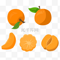 剥橘子橙子图片_剥开水果 橘子