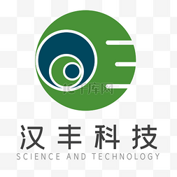 logo大气图片_绿色简约科技LOGO