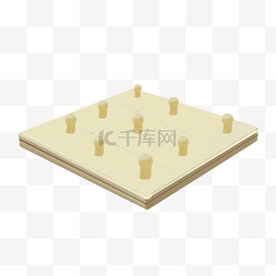 黄色棋盘图片_黄色下棋玩具