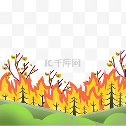 森林火灾图片_森林火灾自然灾害