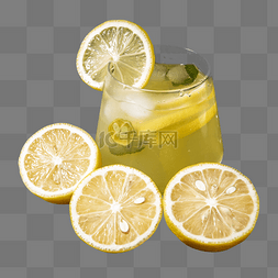 美味柠檬汁图片_酸甜美味柠檬汁