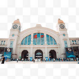 火车站图片_武汉城市建筑汉口火车站