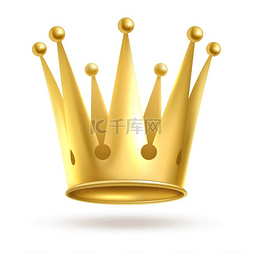 公主比心图片_皇冠金黄。