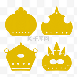 皇冠徽标图片素材图片_尖头皇冠徽标