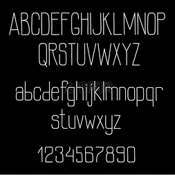 黑板的字体图片_黑板上的粉笔 san serif 字体字母表