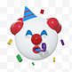 C4D庆祝小丑3D愚人节