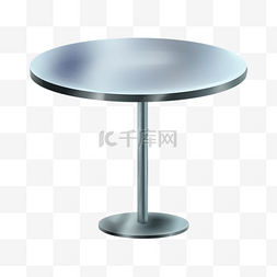 桌子腿图片_用途很多的质感金属桌子