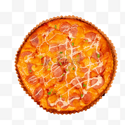 美味披萨字图片_西餐美食迷你披萨
