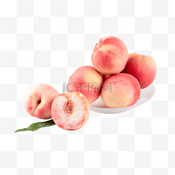 新鲜水果桃子图片_新鲜水果水蜜桃桃子