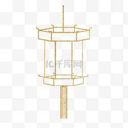 古风新年快乐图片_新年宫灯灯笼