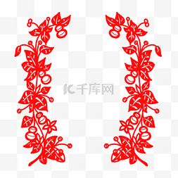 中国传统装饰素材图片_中国传统装饰剪纸